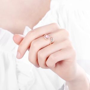 🎊on sale today🎊925 Sterling Sliver Fox Adjustable Ring